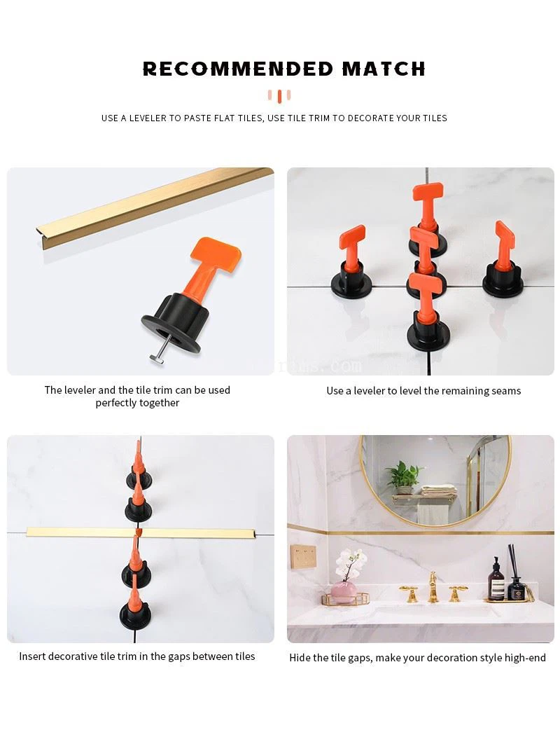 9. tile leveling system 1mm