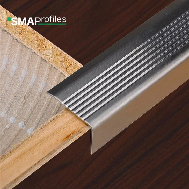 Protection Function Stainless Steel Stair Nosing Profiles